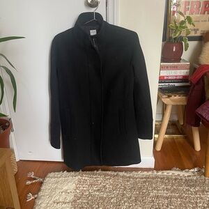 J crew zip peacoat worn twice size 2